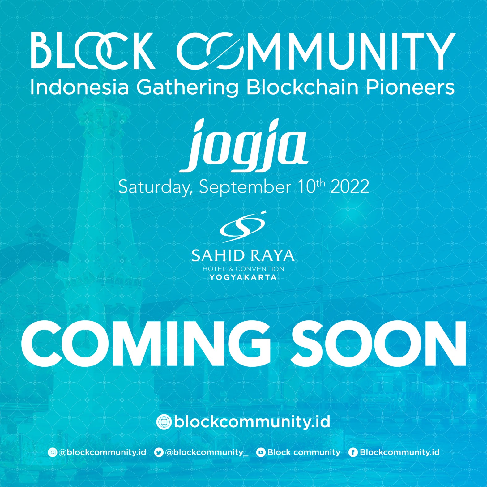 Coming Soon Block Community Yogyakarta 2022
